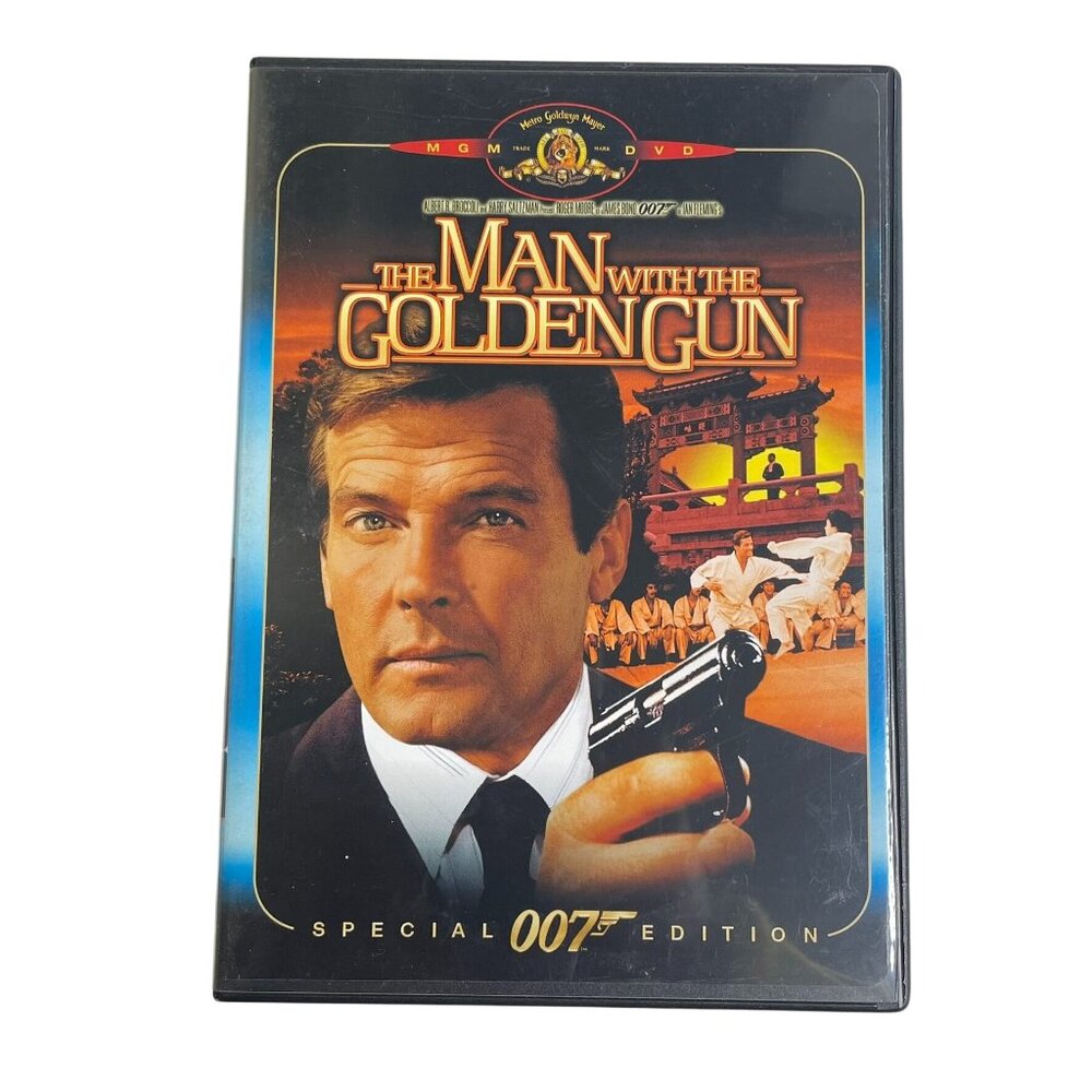 The Man With the Golden Gun Spy Adventure DVD 1974 PG u Roger Moore Christopher